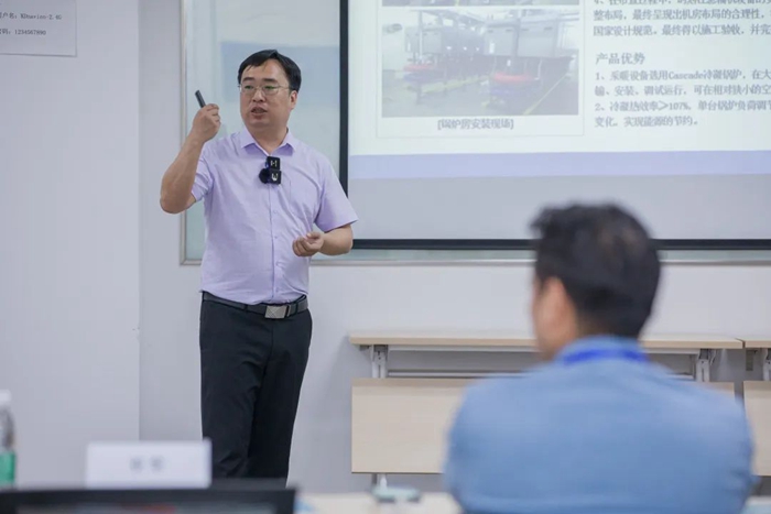 庆东纳碧安技术服务部总监张文龙